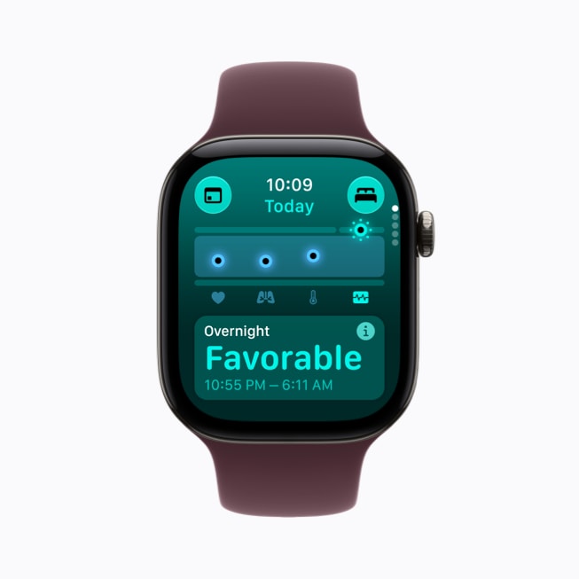 Apple Health app Vitals: heart rate, respiratory rate, wrist temperature, sleep duration, and HRV