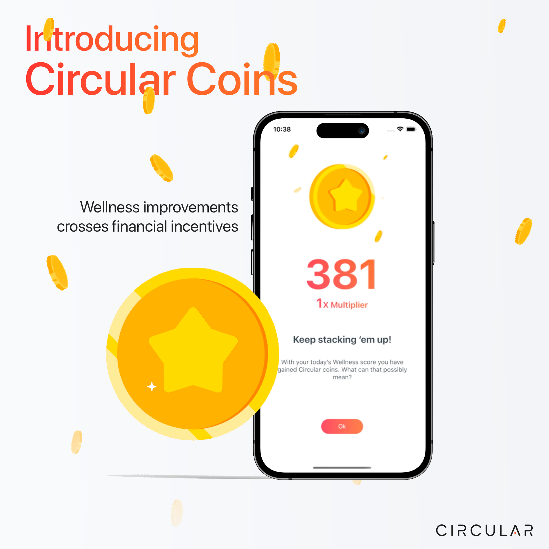 Wellness Rewards: Introducing Circular Coins
