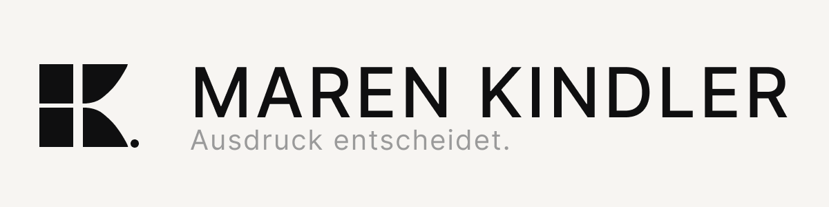 Logo Maren Kindler Fotografie