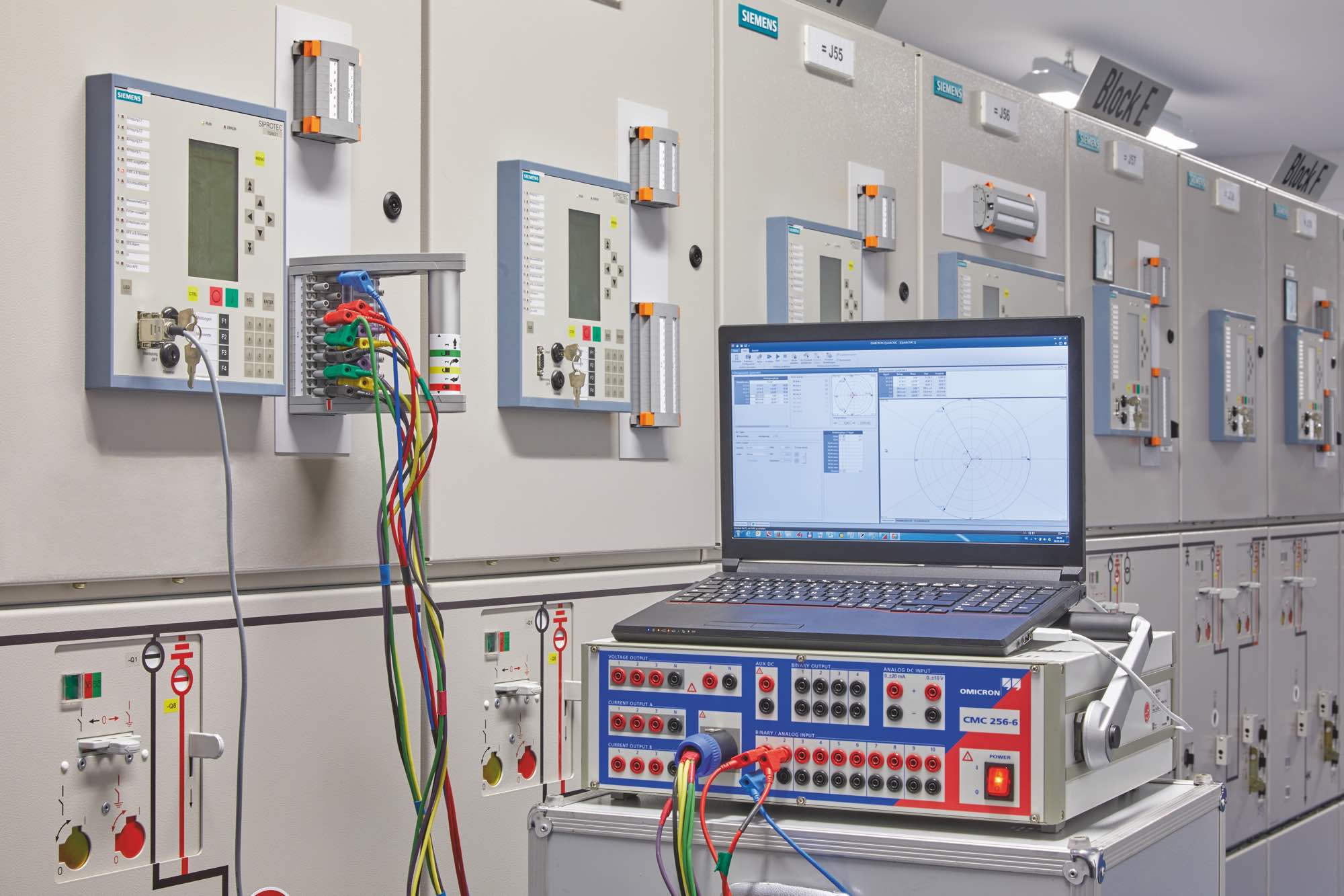 protection engineering, power protection, test plugs, phonix contact, Walther Schossig, plug-in test system facilitates testing of protective devices, Fame2, Fame 2