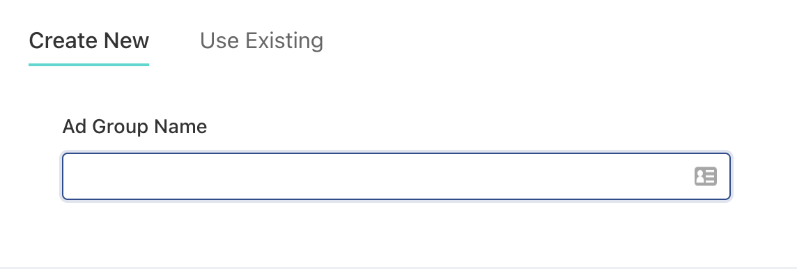 TikTok Ads Manager - give your ad group a name