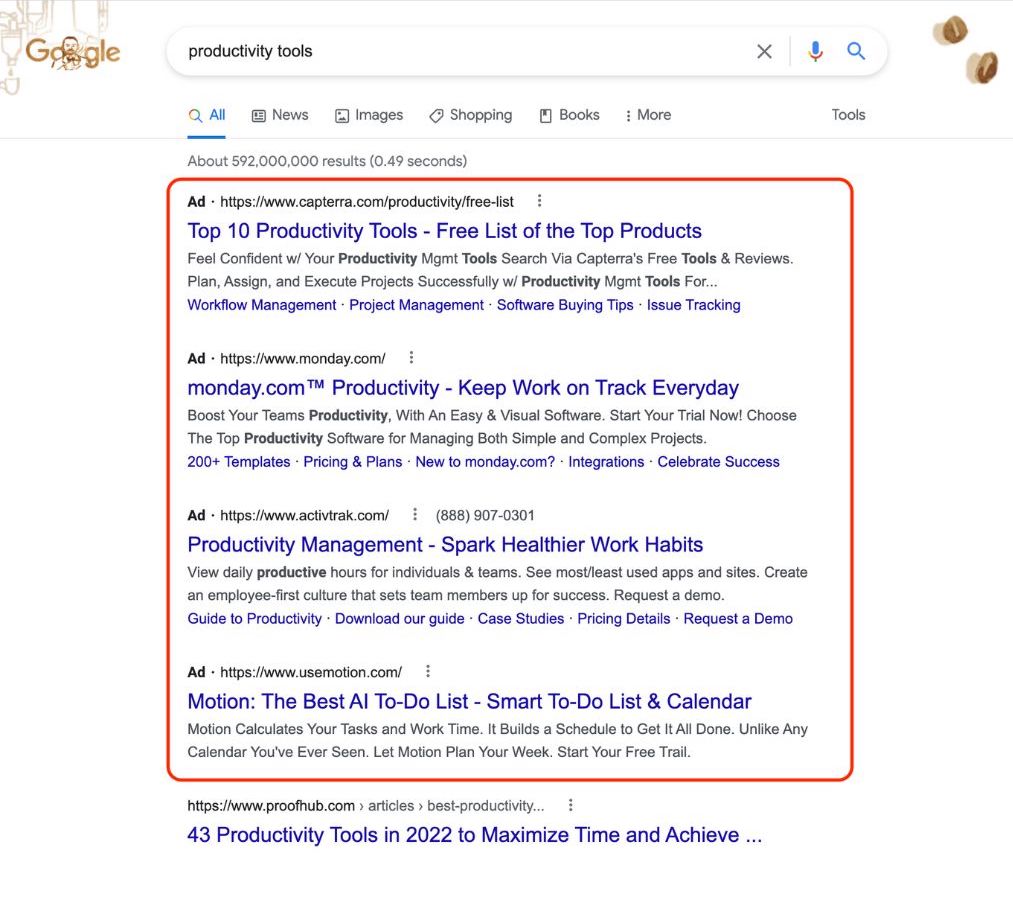 search engine marketing (SEM)