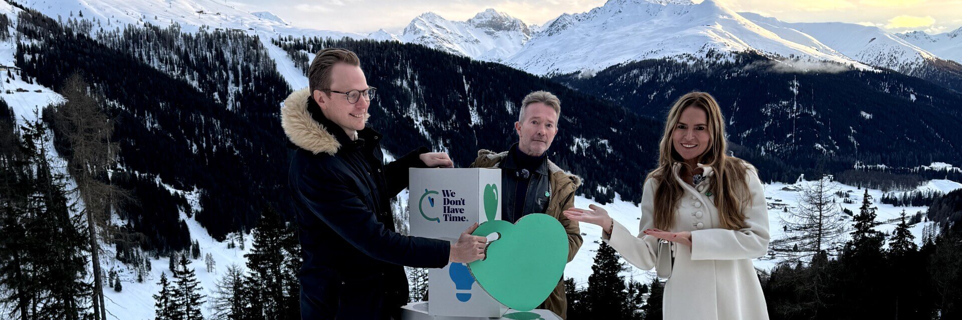 We Don't Have Time Davos Hub