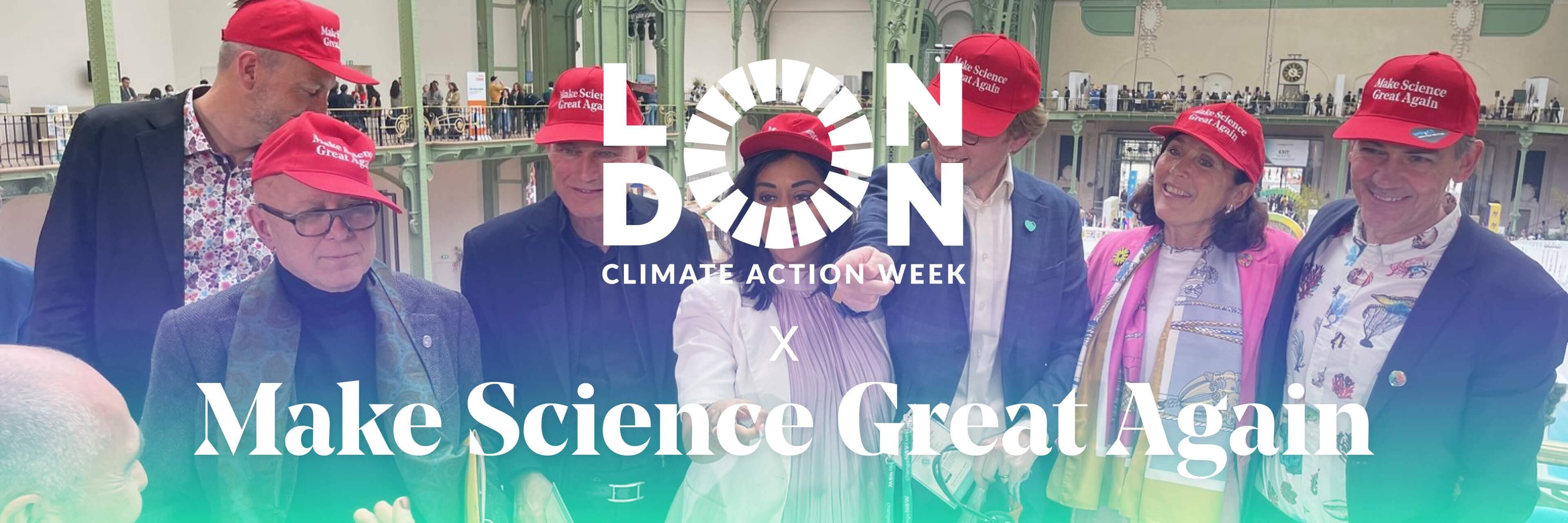 #MakeScienceGreatAgain Party