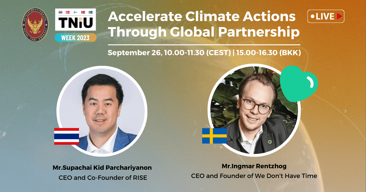 TNIU Week 2023 - Accelerate Climate Action through Global Partnership
