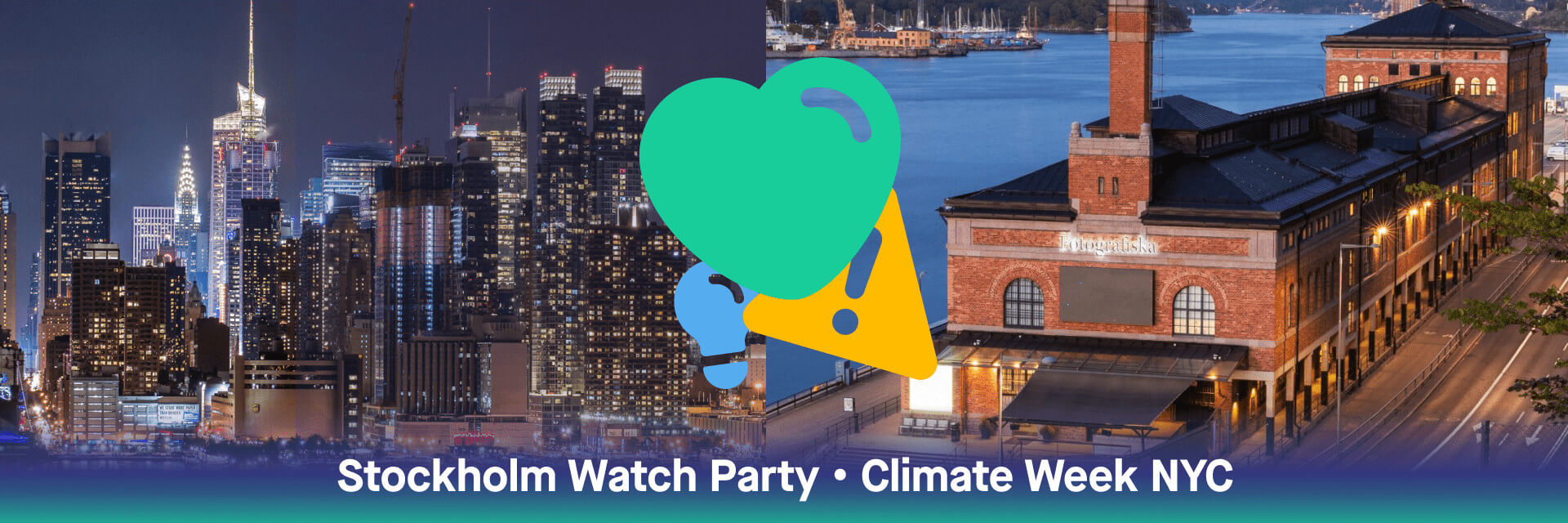 Stockholm Afterwork: Climate Week NYC watch party