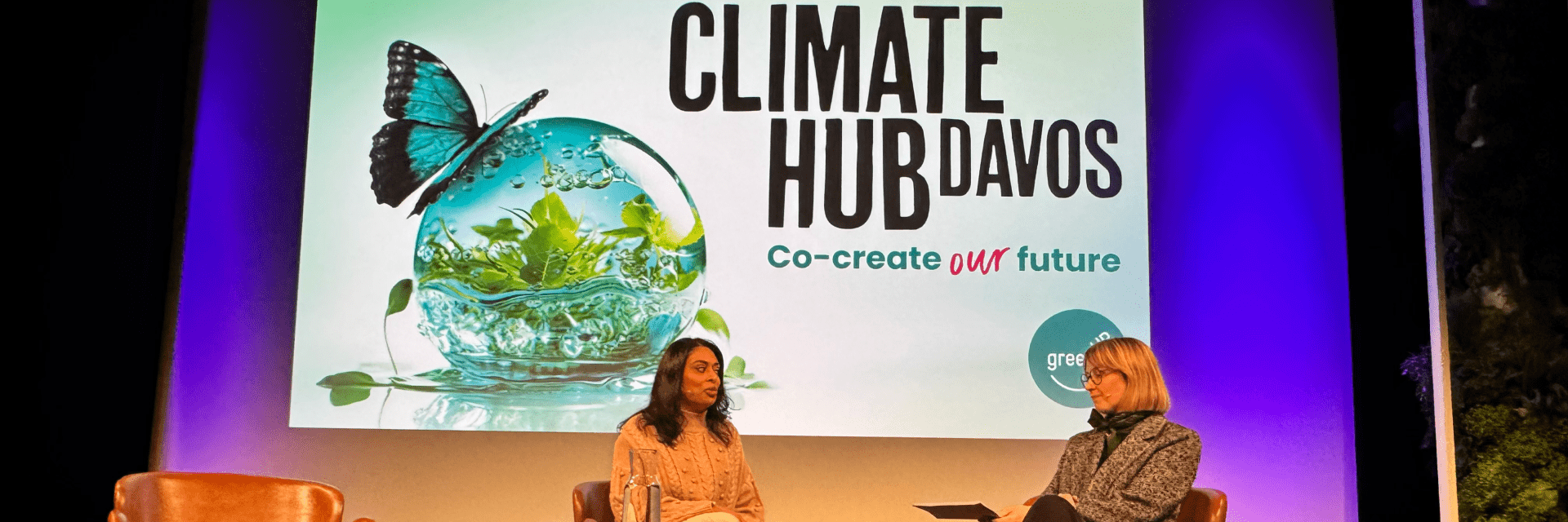 We Don't Have Time Davos Hub