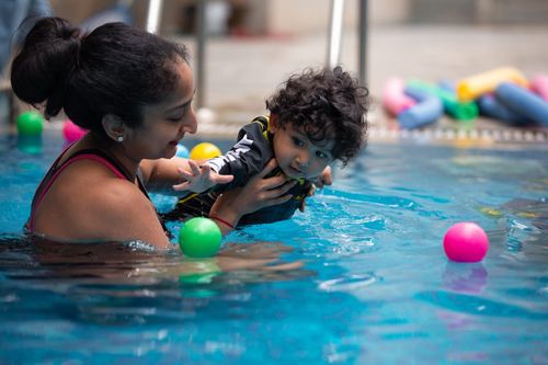 Toddler Swimming with Nirala from BubblingFish