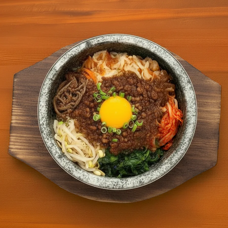Bibimbap, generated by Magic Menus