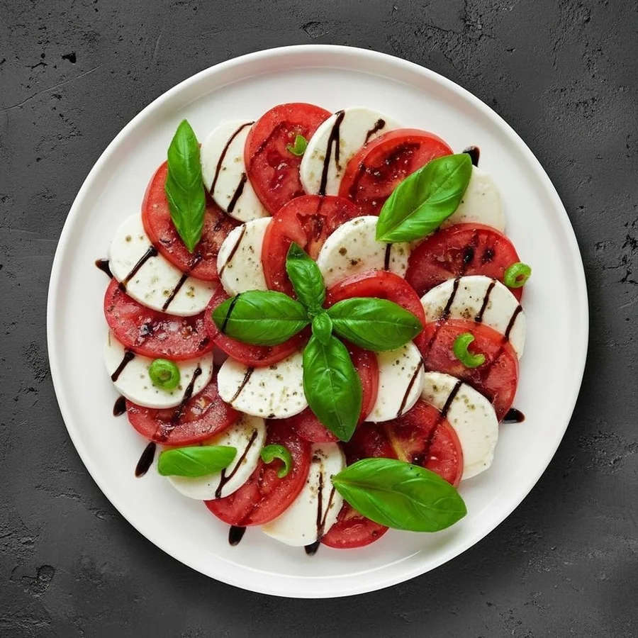 Caprese salad, generated by Magic Menus