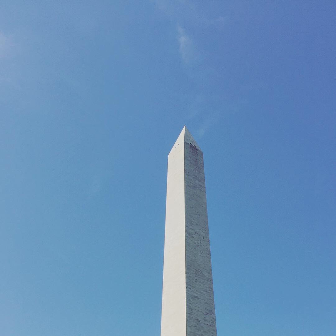 Washington Memorial Instagram Post