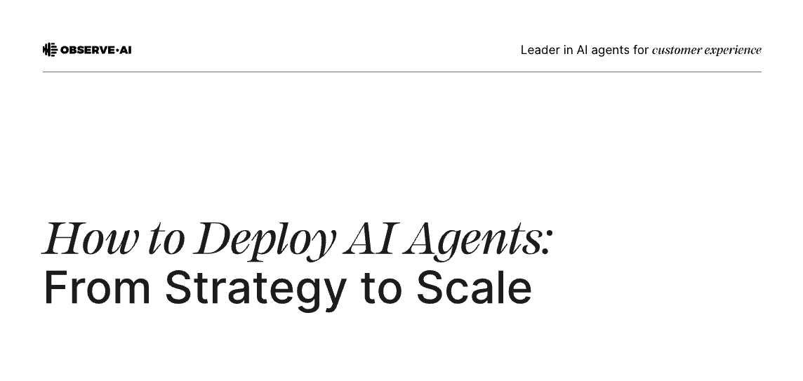 How to Deploy AI Agents From Strategy to Scale