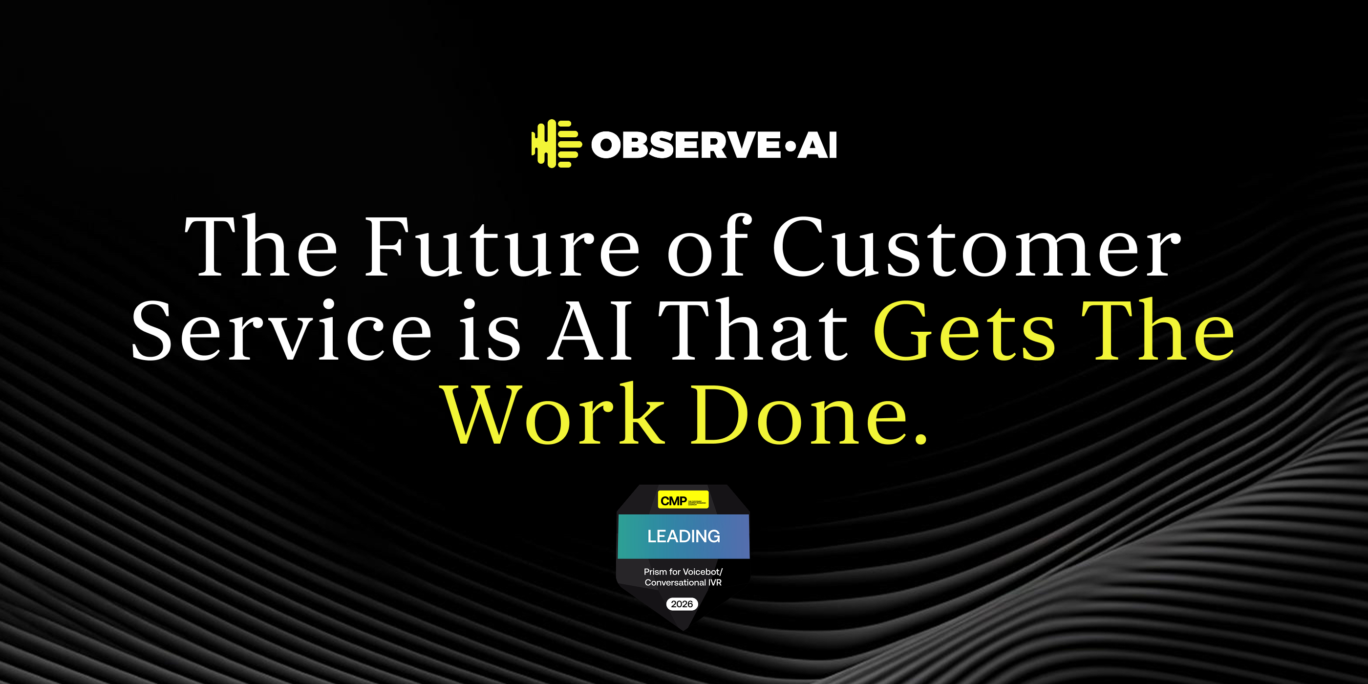The Future of Customer Service Isn't Smarter IVRs. It's AI That Gets the Work Done.