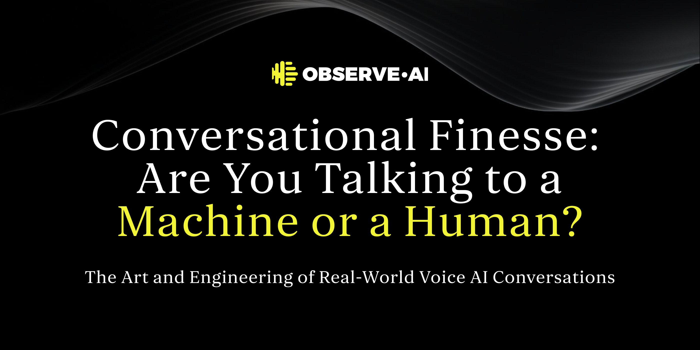 Conversational Finesse: Are You Talking to a Machine or a Human?