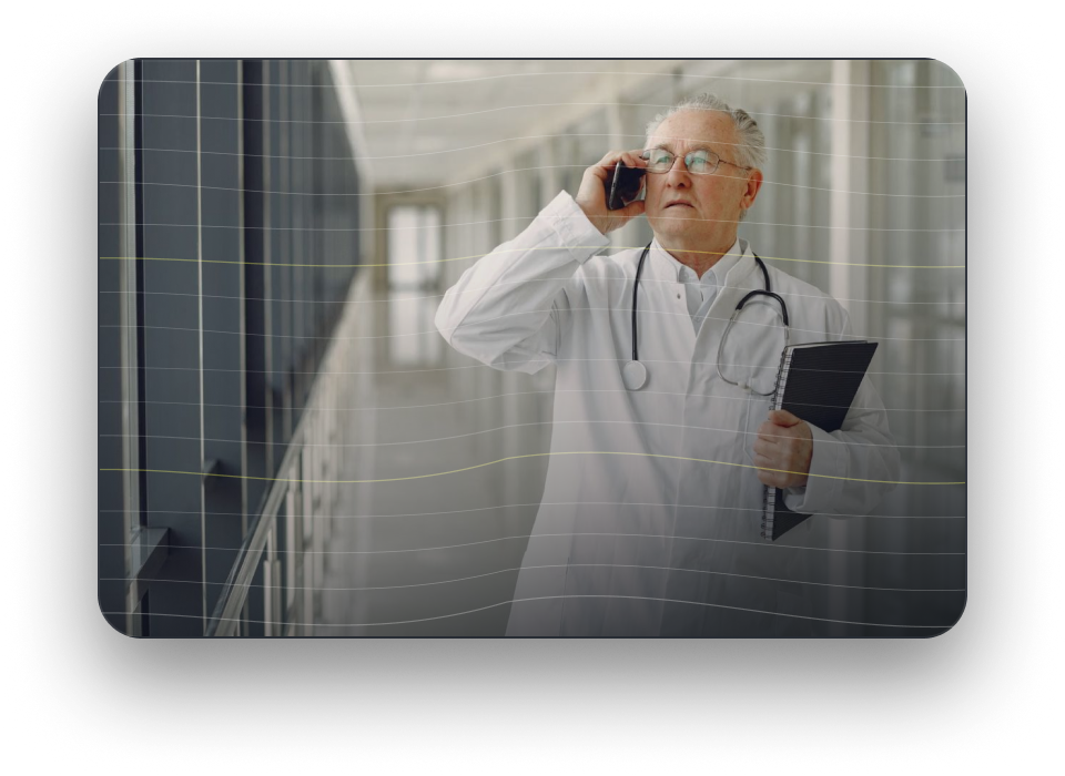 Large healthcare organization with many locations and teams operating behind the scenes