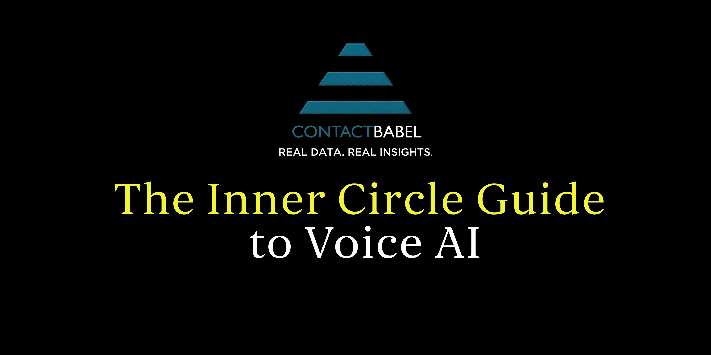 The Inner Circle Guide to Voice AI
