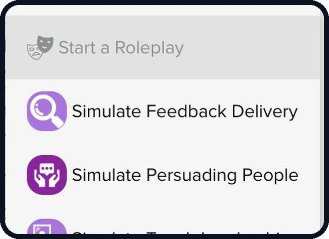 Ready-made and custom scenarios