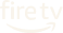 Amazon Fire TV Logo in off white