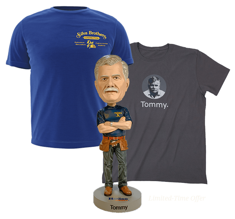 Tommy Gift Bundle with Bobble Head and 2 T-Shirts