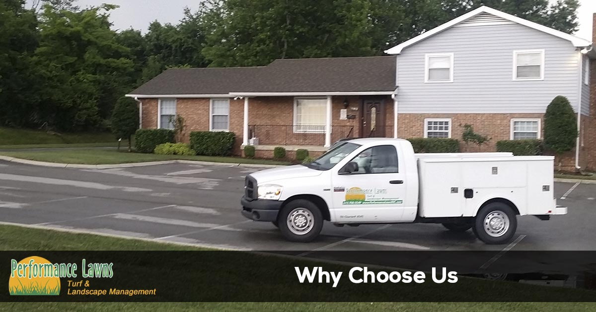 Choose Performance Lawns for all of the lawn maintenance services you need.