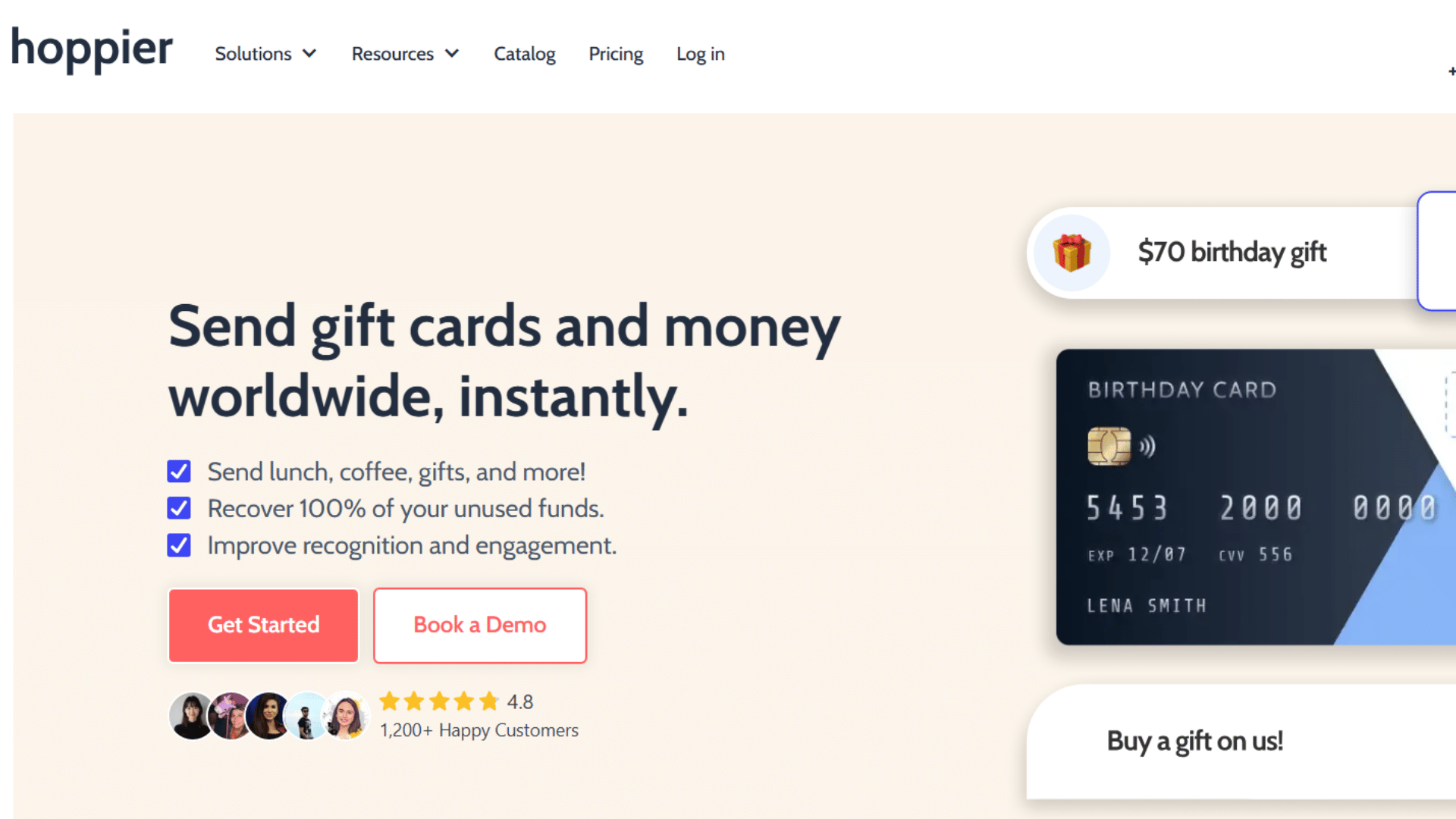 Hoppier homepage
