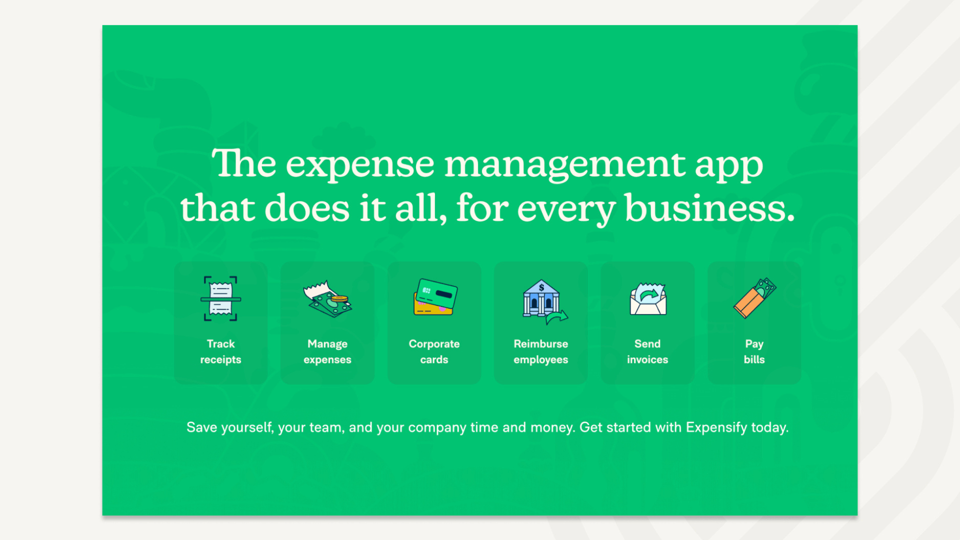 Expensify features