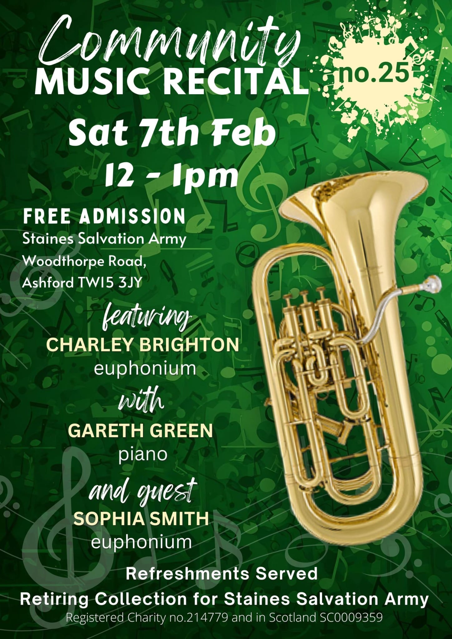 Robin Robin | Charlie Brighton, Gareth Green | Staines Salvation Army