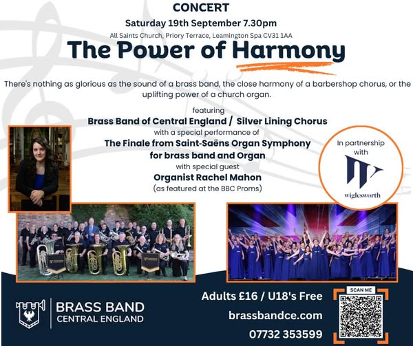 Antiphonary | Brass Band of Central England, Steve Phillips, 'The Power of Harmony', All Saints Church, Priory Terrace, Leamington Spa, CV31 1AA