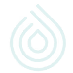 Transparent Teal Drop Icon