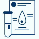 icon of bloodwork test