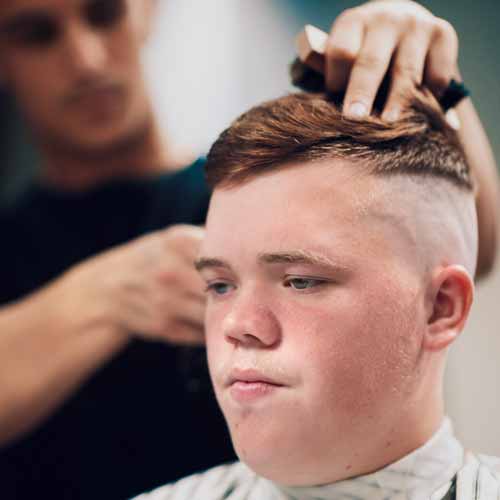 Customer in Barbershop in Wollongong NSW