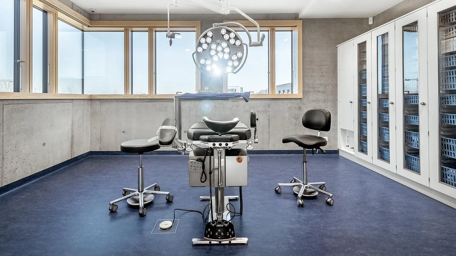 Behandlungsraum bei Dr. Kraus.