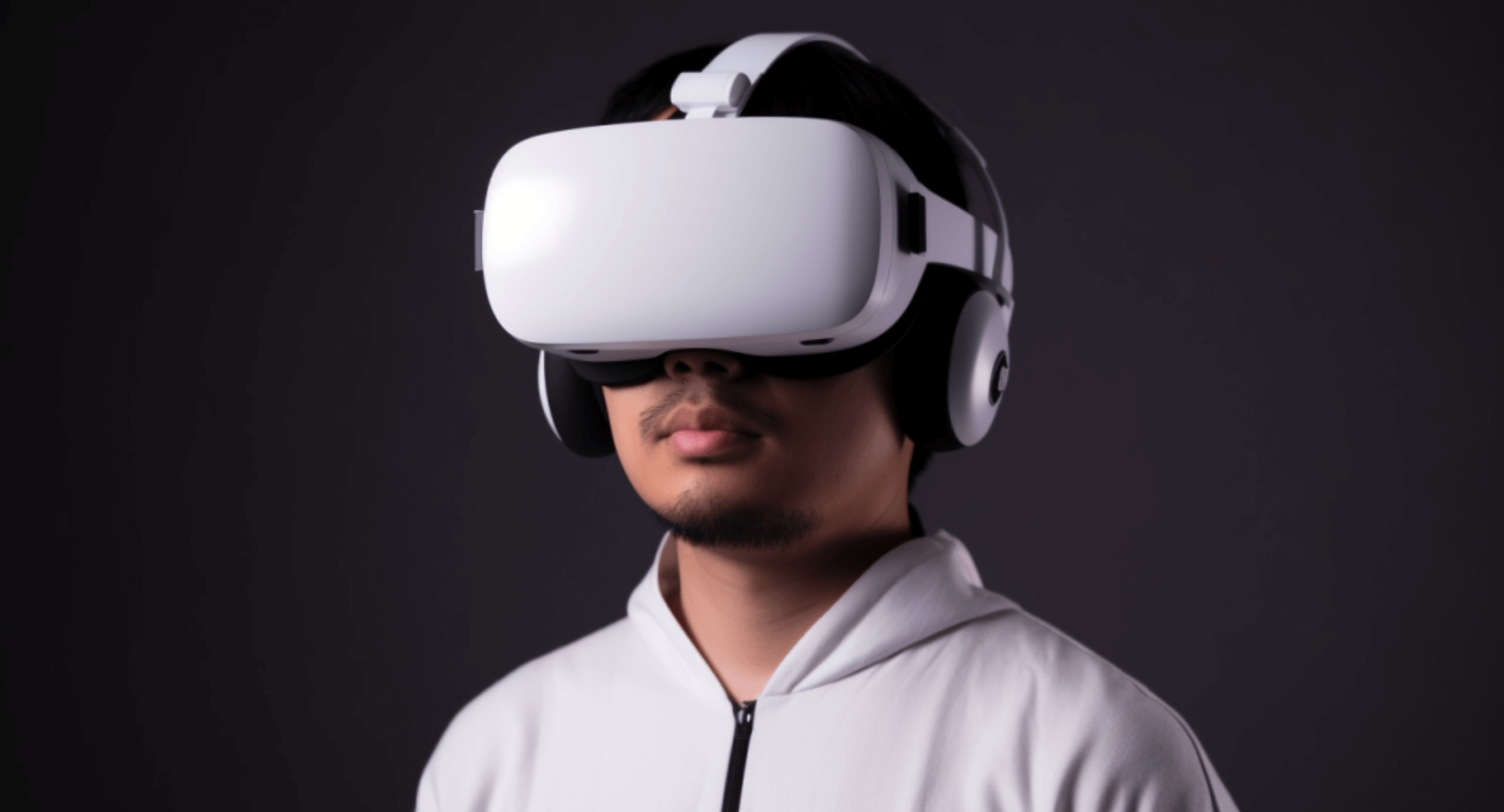 A man wears a VR Headset