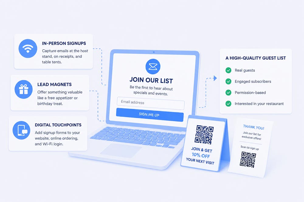 email marketing restaurants