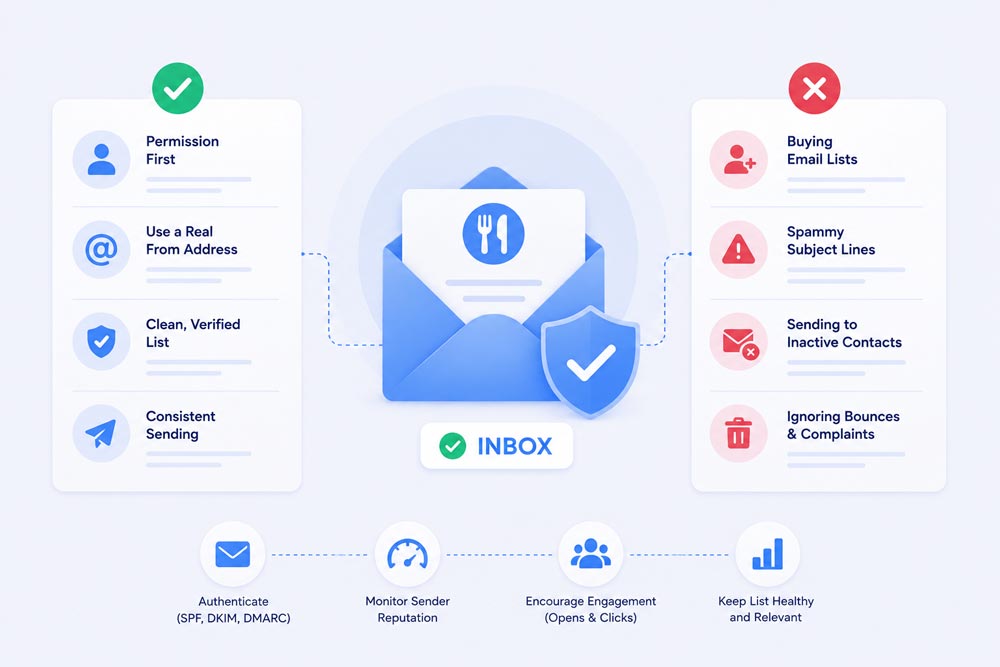 best restaurant email marketing