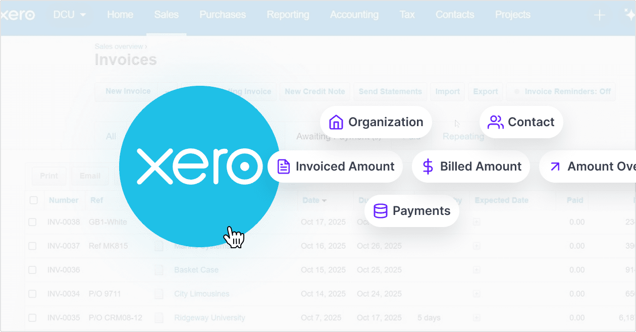 Xero Data Source