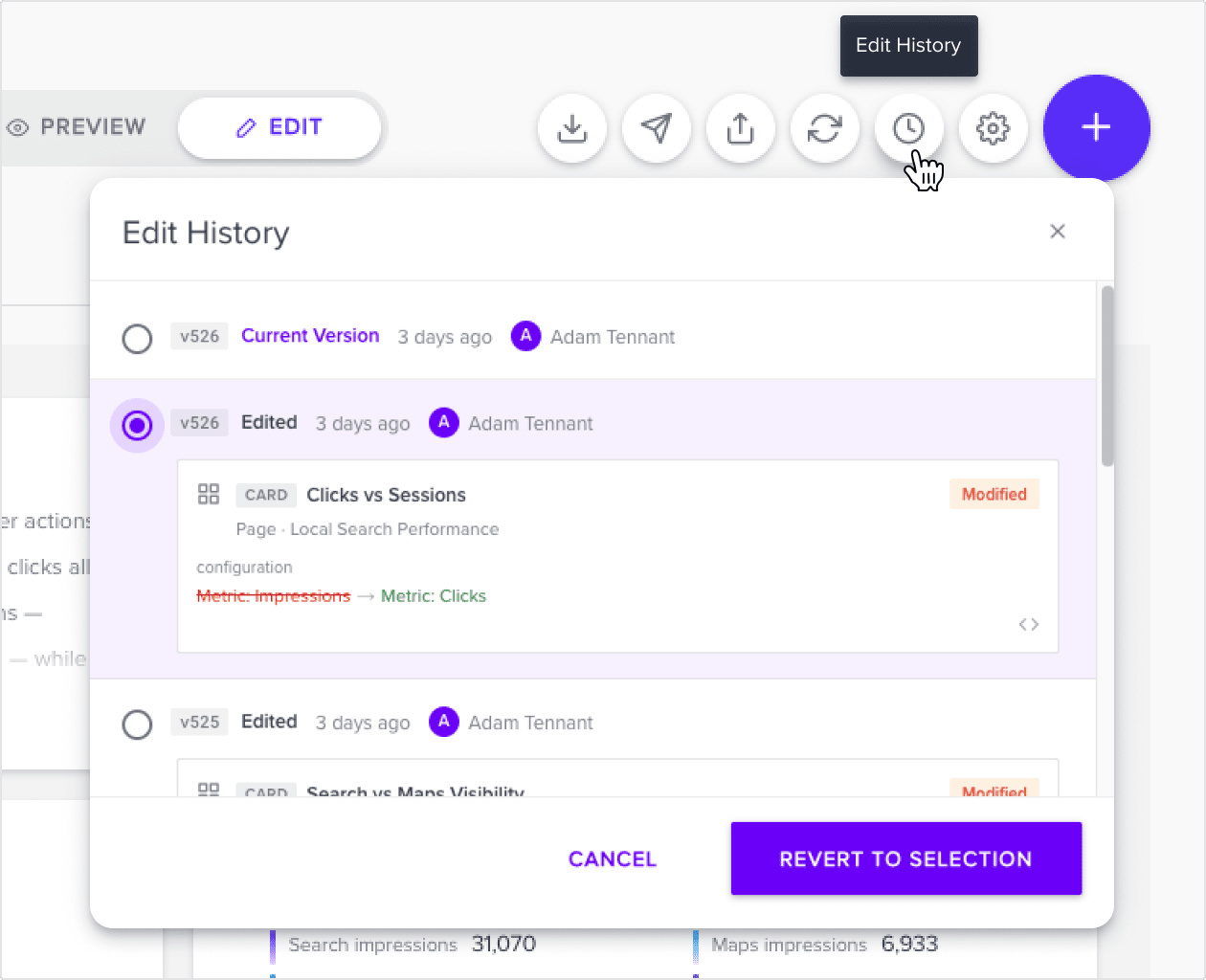 Edit History
