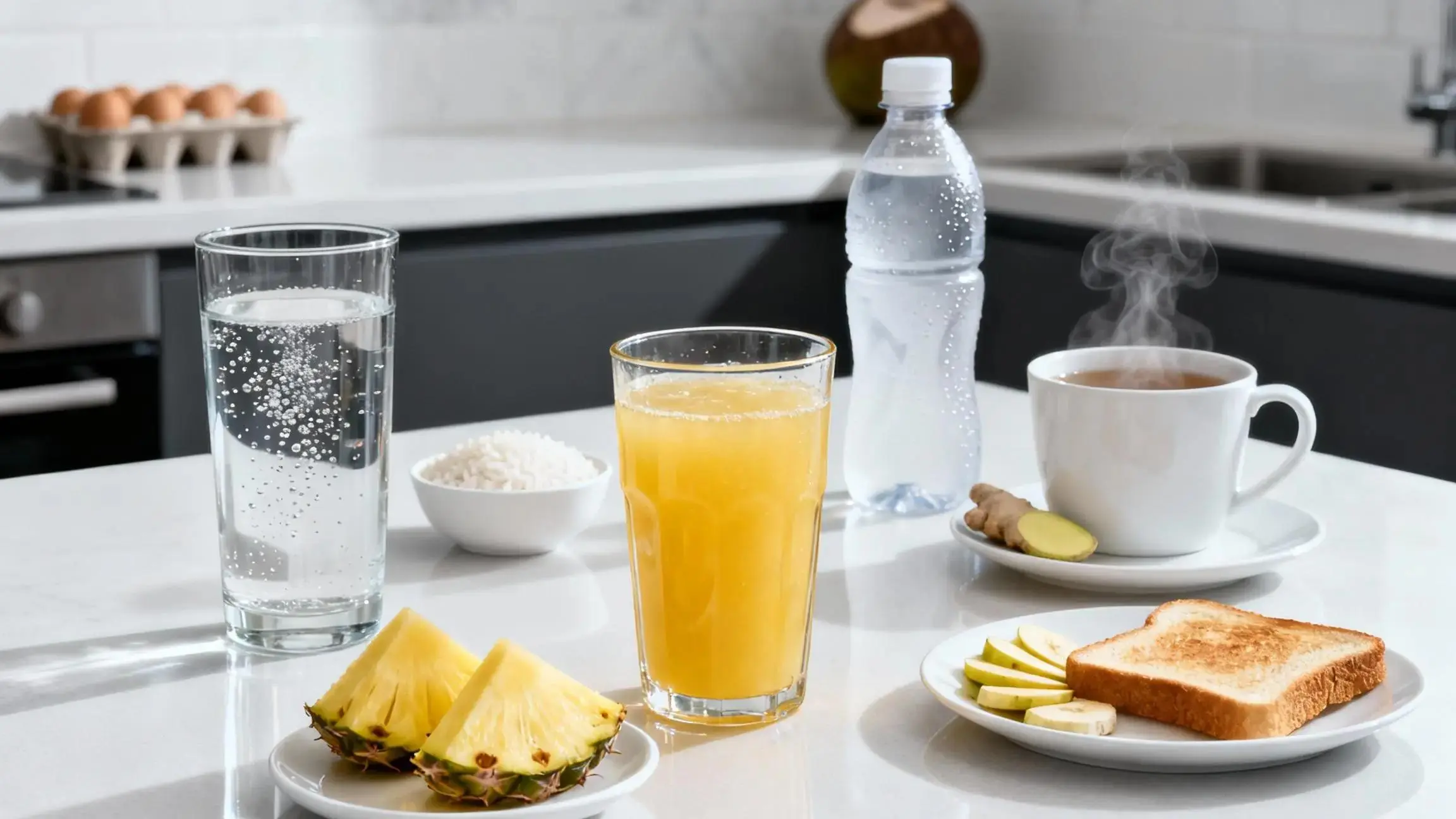 Pineapple juice for hangover compared to other remedies, highlighting benefits and effectiveness