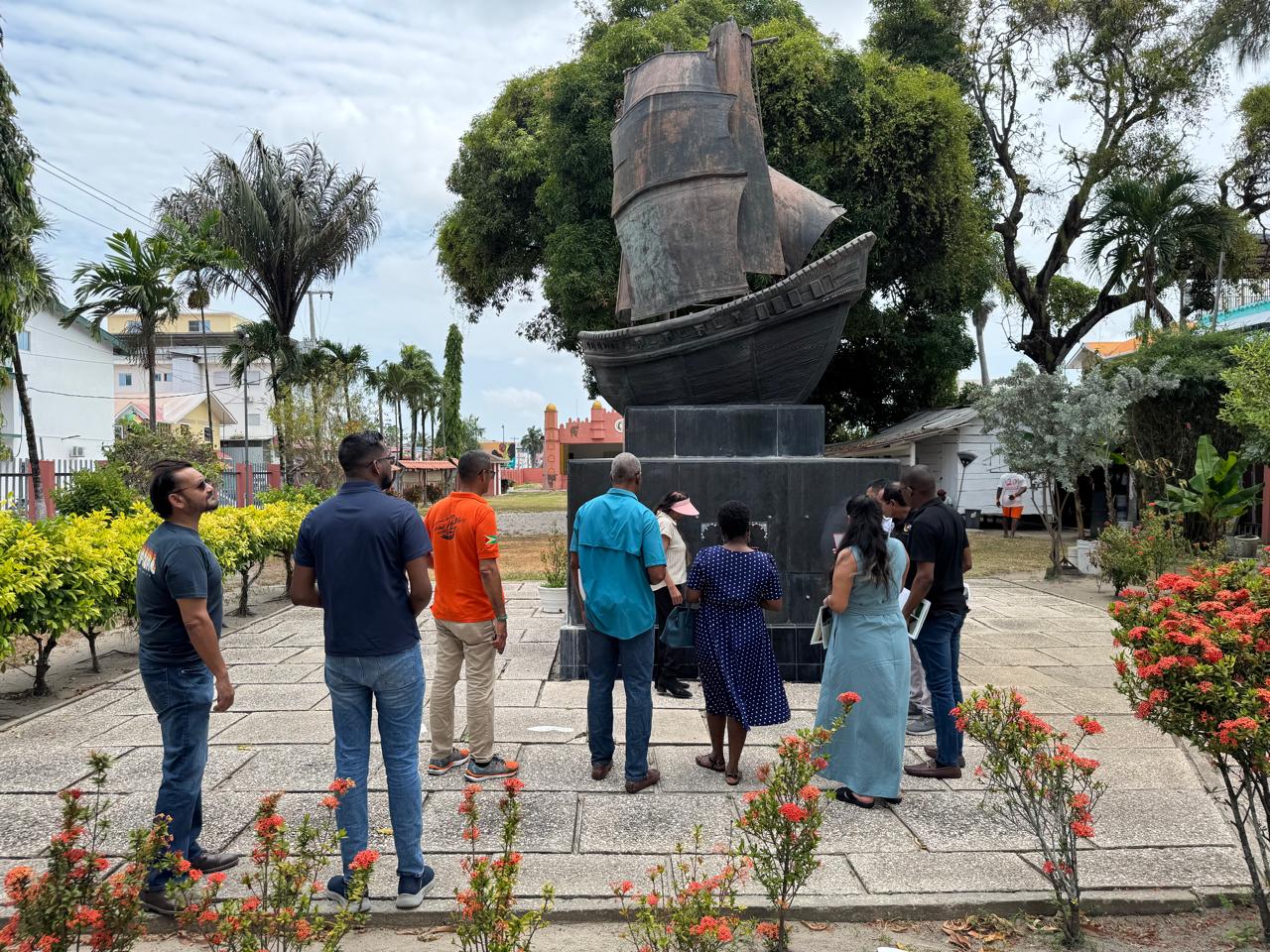 THAG Site Visit to the Indian Monument Gardens