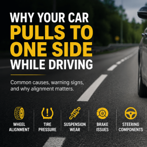 Why Your Car Pulls to One Side While Driving