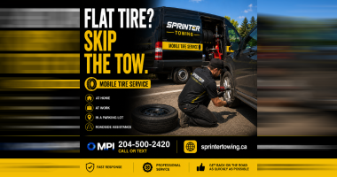 Flat Tire? We Bring the Tire Shop to You