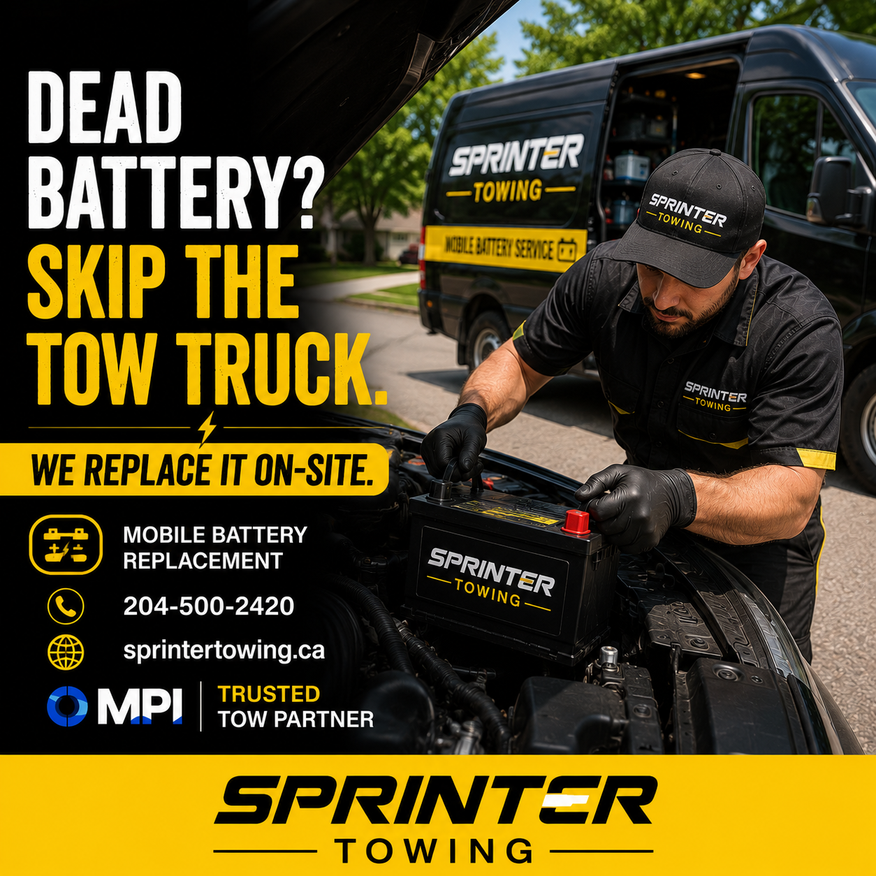 Dead Battery? Skip the Tow Truck
