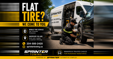 Flat Tire? We Bring the Tire Shop to You.
