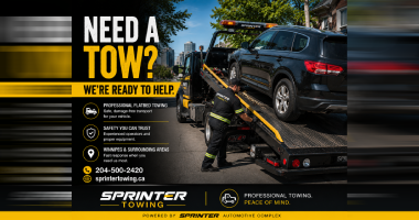 Professional Flatbed Towing in Winnipeg