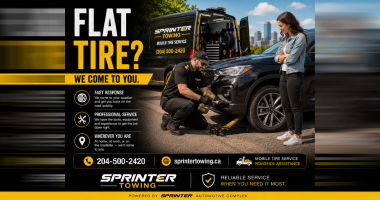 Flat Tire? Mobile Tire Service Across Winnipeg