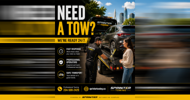 Professional Towing Services Throughout Winnipeg