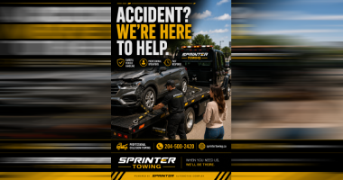 Professional Collision Towing in Winnipeg
