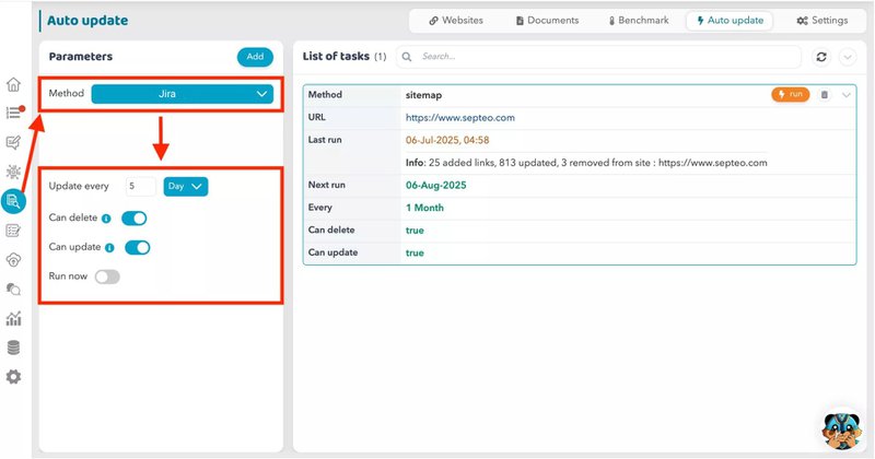 Jira - Auto update