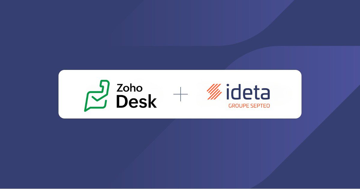 ​Zoho Desk x Ideta: Turn your tickets into AI-Powered Answers