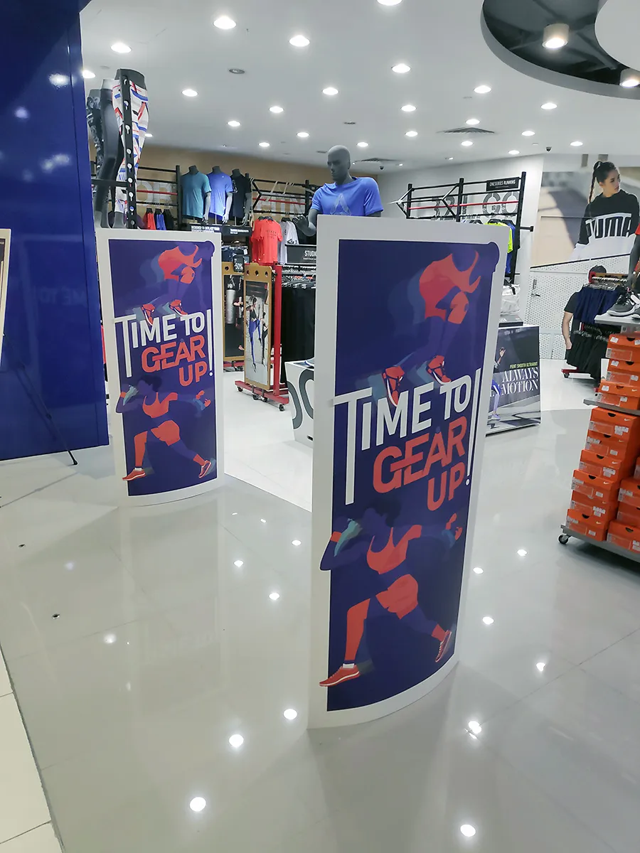 Design for retail entrance